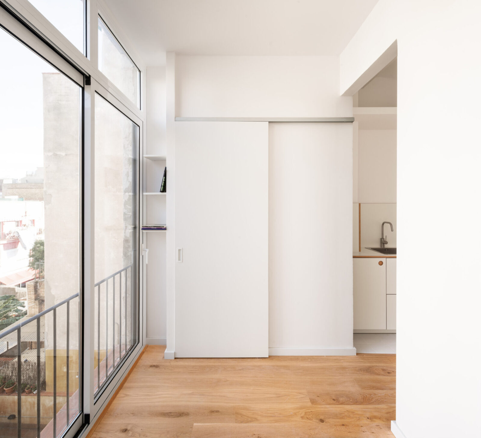 Archisearch Sants - Refurbishment of a dwelling in a century-old residential building in the Sants district, in Barcelona by midori arquitectura