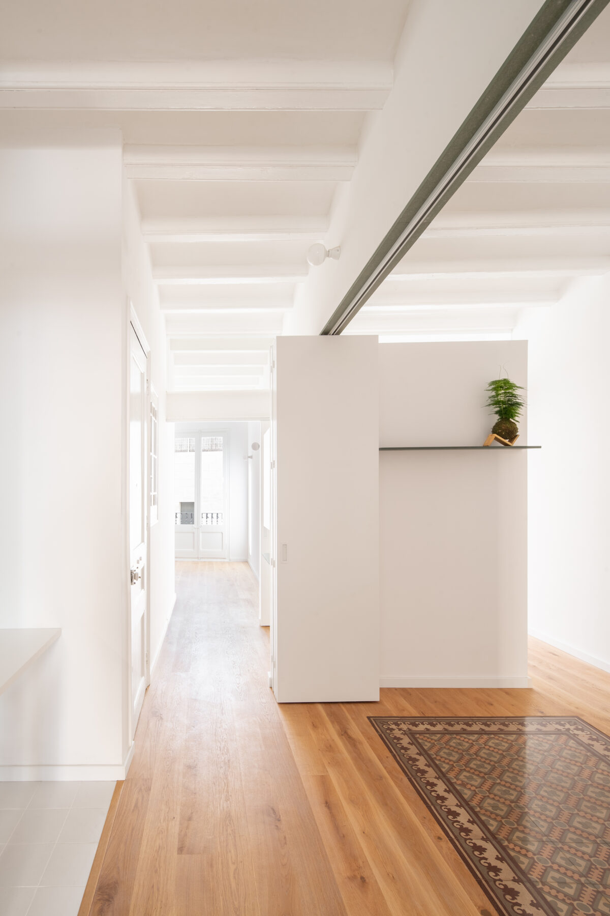 Archisearch Sants - Refurbishment of a dwelling in a century-old residential building in the Sants district, in Barcelona by midori arquitectura