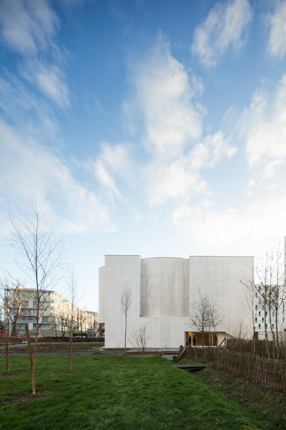 Saint-Jacques de la Lande, Church, Álvaro Siza, Portugal, France, Joao Morgado, Brittany, Portuguese architecture, religious buildings