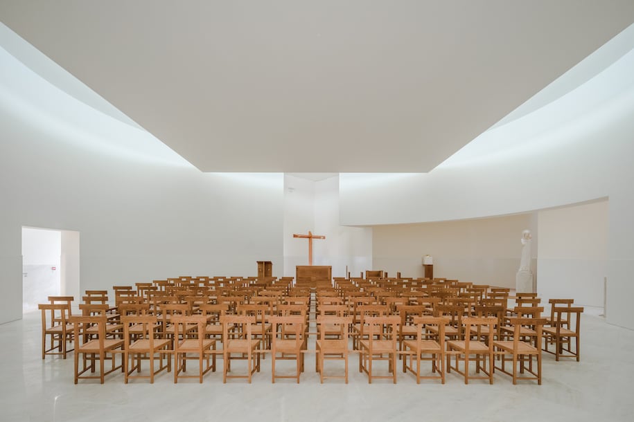 Saint-Jacques de la Lande, Church, Álvaro Siza, Portugal, France, Joao Morgado, Brittany, Portuguese architecture, religious buildings