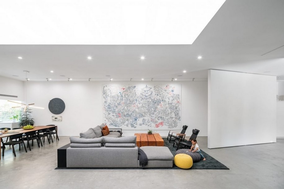 residence, Dan Brunn, Frank Gehry, Los Angeles, USA, american architecture, artist, James Jean, art, minimalism