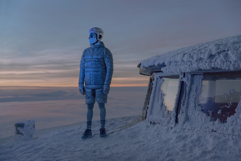 Archisearch Jan Kriwol Sets a Modernist Weather Station as a Background for Fashion Photography in ΛNOMΛLY Series