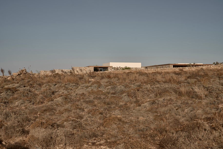 Archisearch K- Studio designed Villa Mandra in Mykonos, Greece upon the idea of slow, laid-back summer living