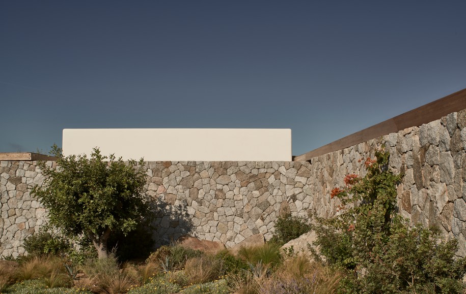 Archisearch K- Studio designed Villa Mandra in Mykonos, Greece upon the idea of slow, laid-back summer living