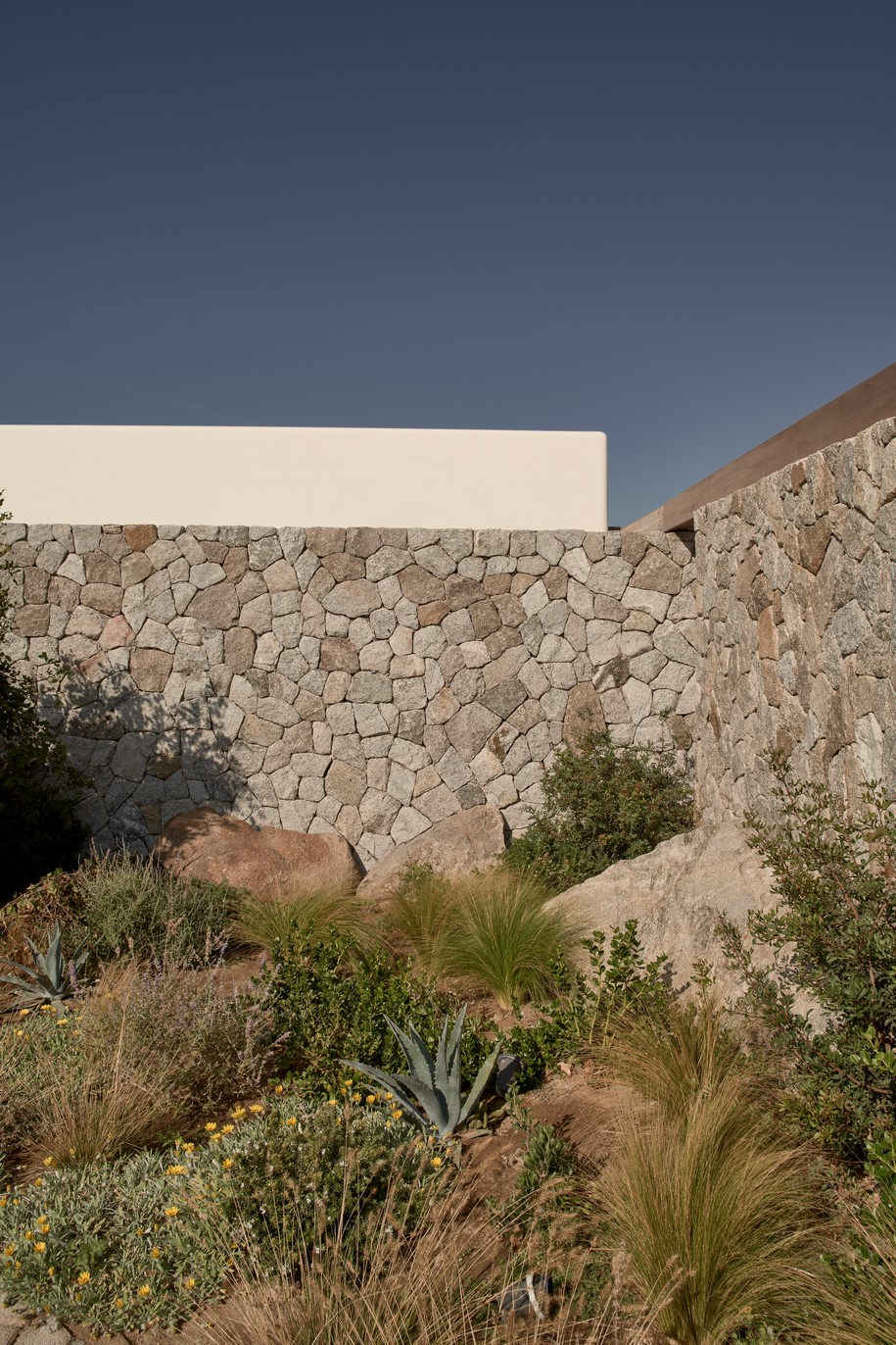 Archisearch K- Studio designed Villa Mandra in Mykonos, Greece upon the idea of slow, laid-back summer living