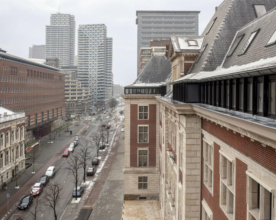 Archisearch KAAN Architecten Unveils B30: A transformed Historical Building in The Hague Housing 5 Unique Users