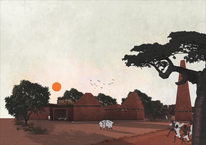 Archisearch - KAIRA KORA: a place of worship for three religions in Senegal | Matteo Serra, Mirko Santoni & Andrea Ruggieri