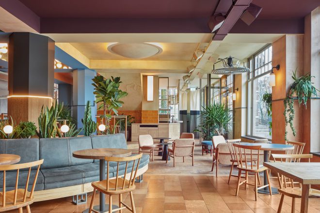 Archisearch - Studio Modijefsky has translated the journey of a caravan into a bar and restaurant concept in Amsterdam