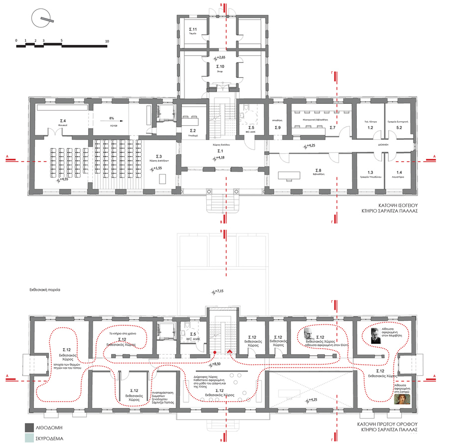 Archisearch Διαγωνισμός για την αξιοποίηση του οικοπέδου Σαρλιτζα στη Λέσβο | Ευφημος μνεία για την πρόταση των Mor-Architects