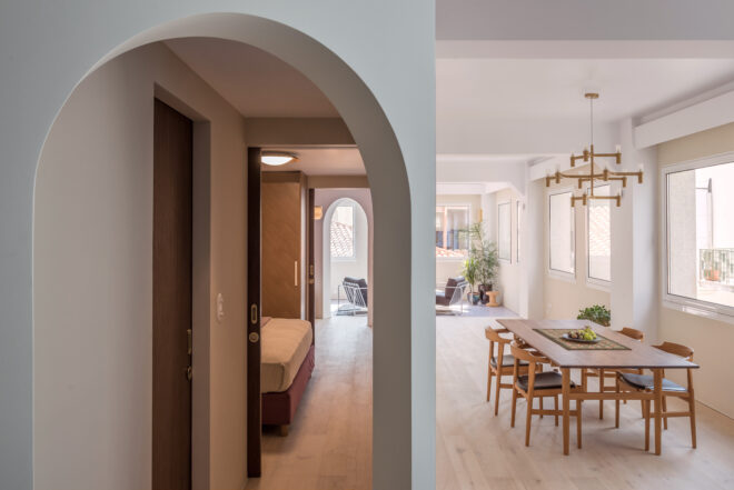 Archisearch - Maja - The transformation of an office space to a holiday apartment by ΚΝ Group _ Design that Works.