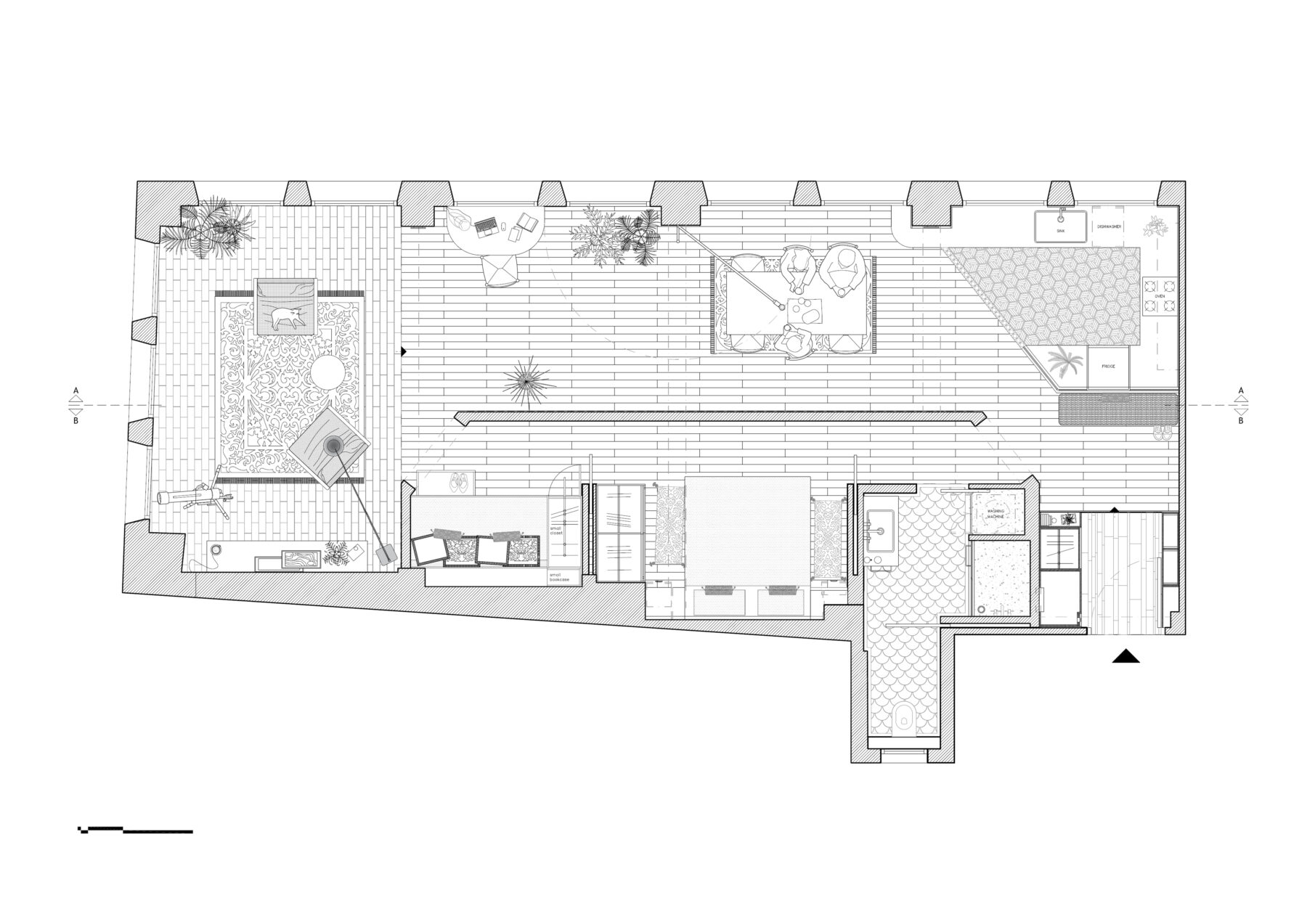 Archisearch Maja - The transformation of an office space to a holiday apartment by ΚΝ Group _ Design that Works.