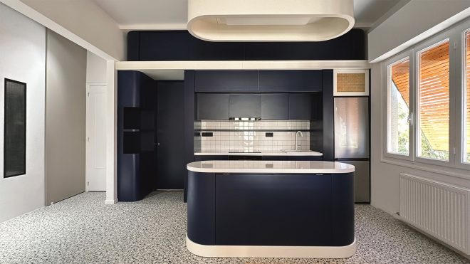 Archisearch - INTERIORS WE LOVE // Blue Apartment: contemporary living in a modern polykatoikia | by Takis Proios