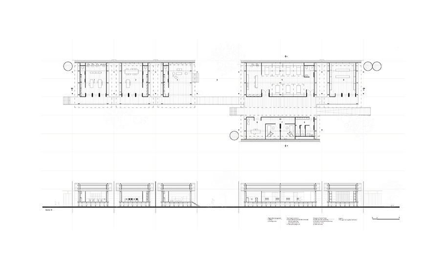 Archisearch Kaira Looro: Emergency Operation Center in Sub-Saharan Africa | Competition entry by Elli Giraud & Nikos Palaiothodoros 