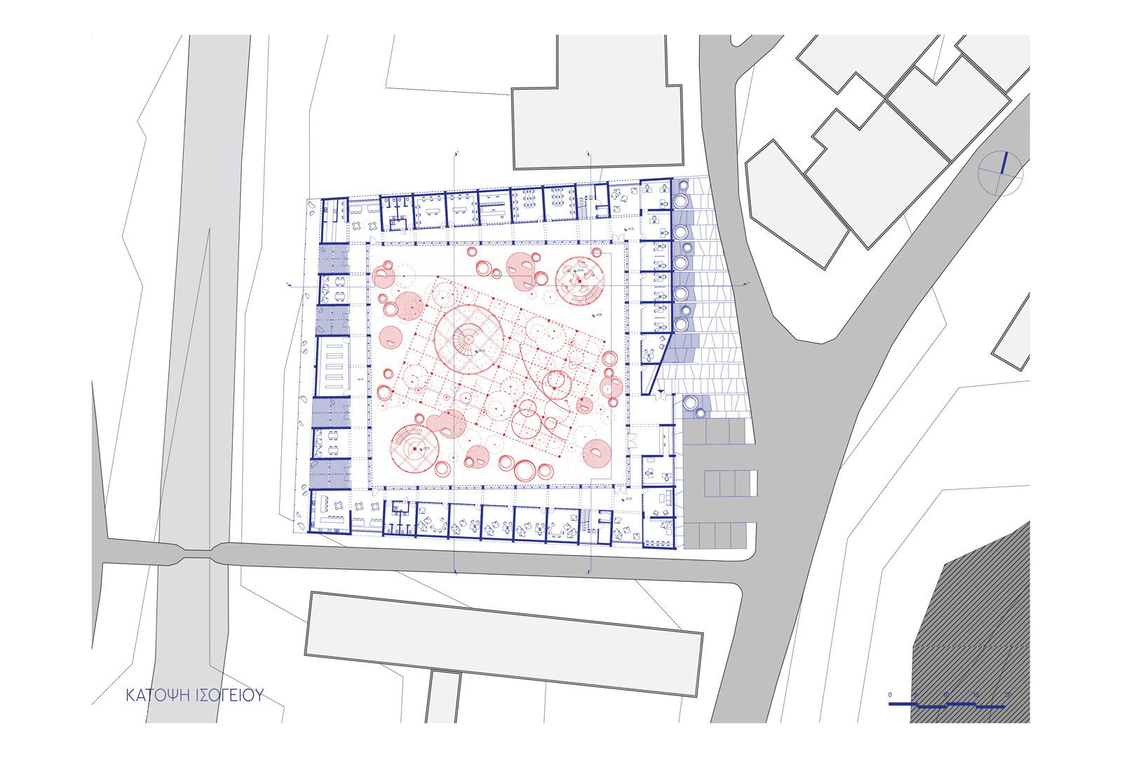 Archisearch Re-CONNECT: From the technological alienation to a new way of communication | Diploma thesis by Phoebe - Charikleia Kamea & Vasiliki Karagianni 