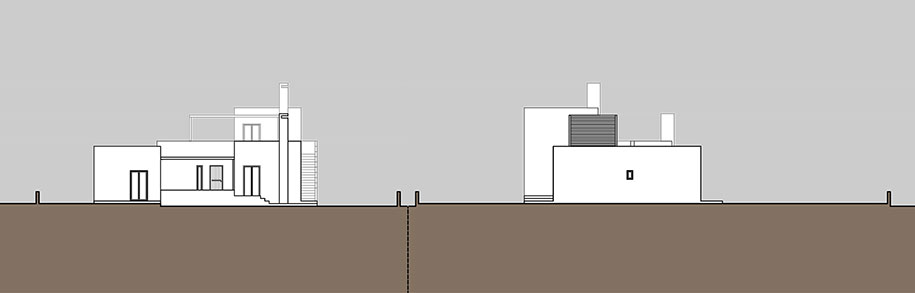 Kampos, house, residential, Paros, Lantavos, Lantavos projects, landscape, island, elevations