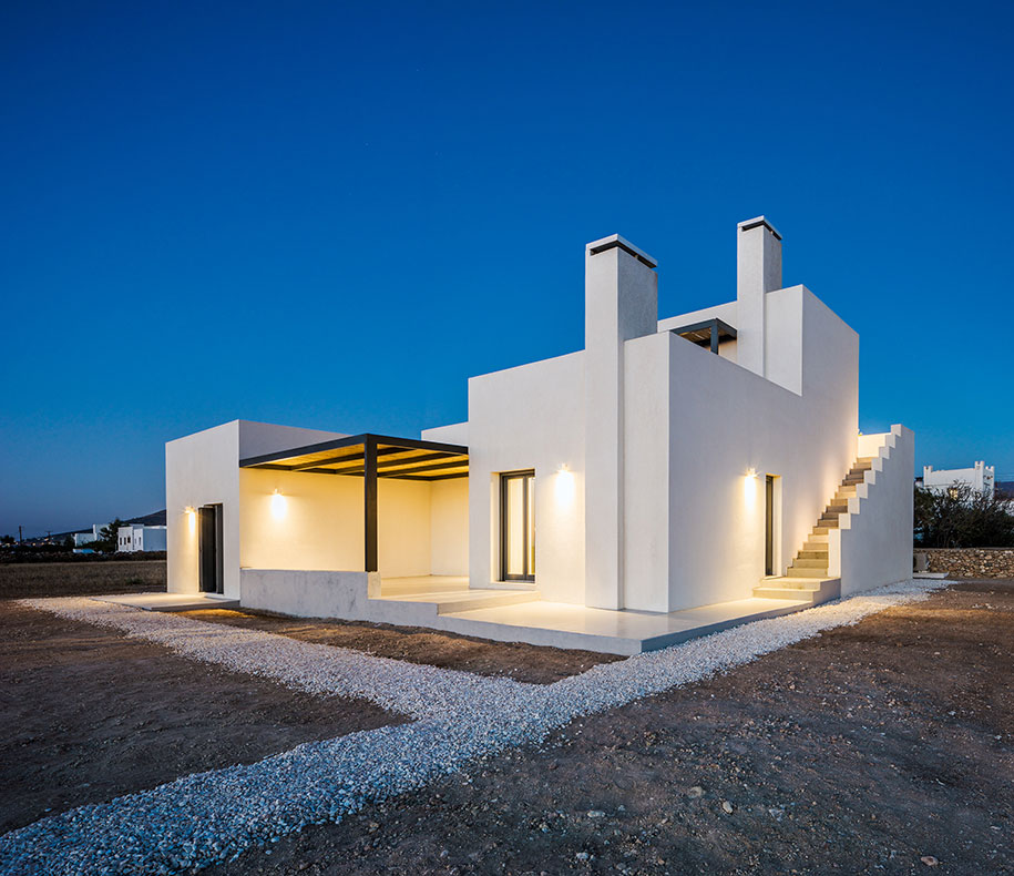 Kampos, house, residential, Paros, Lantavos, Lantavos projects, landscape, island, George Messaritakis