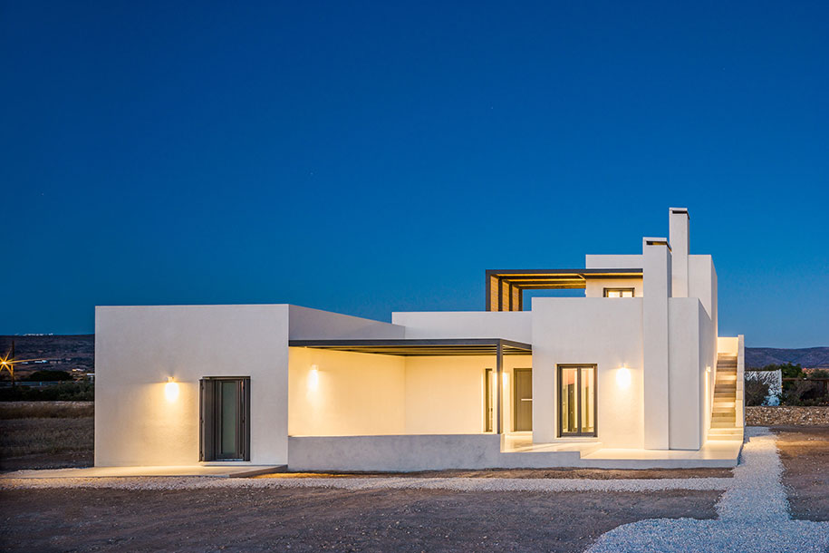 Kampos, house, residential, Paros, Lantavos, Lantavos projects, landscape, island, George Messaritakis