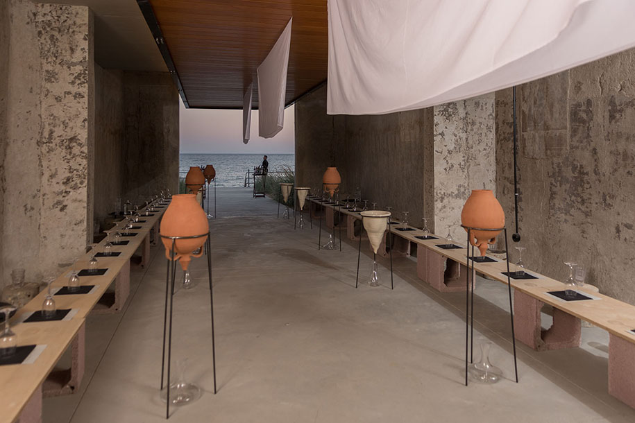 Archisearch KANTHAROS GATHERINGS Vol.2_Artist-designed wine tastings in Dexamenes Seaside Hotel