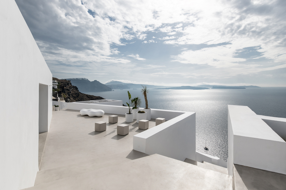 Archisearch Saint Hotel in Oia, Santorini by Kapsimalis Architects