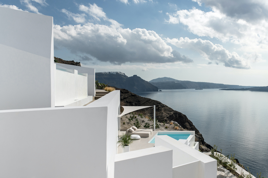 Archisearch Saint Hotel in Oia, Santorini by Kapsimalis Architects