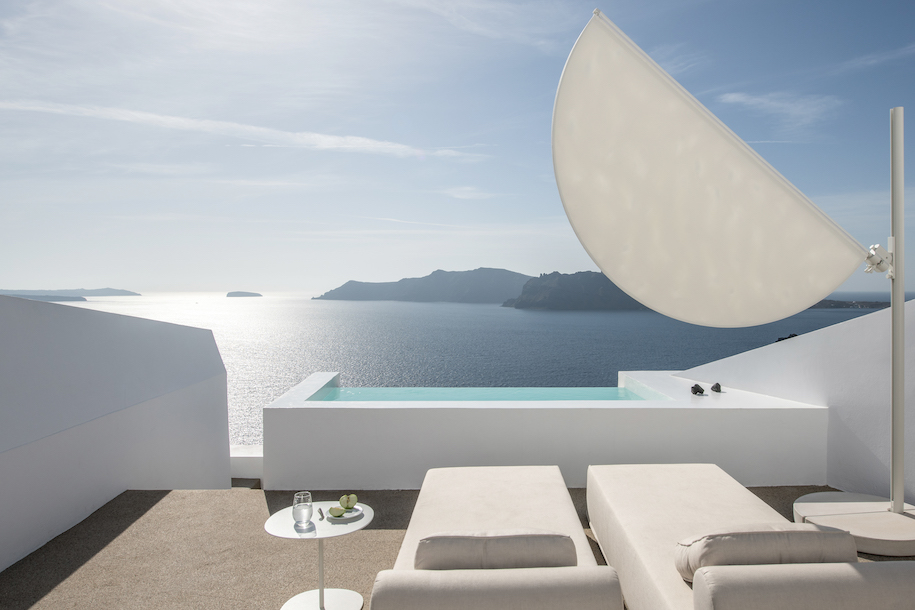 Archisearch Saint Hotel in Oia, Santorini by Kapsimalis Architects