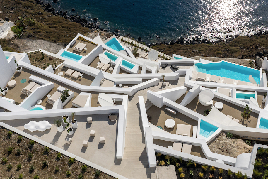 Archisearch Saint Hotel in Oia, Santorini by Kapsimalis Architects