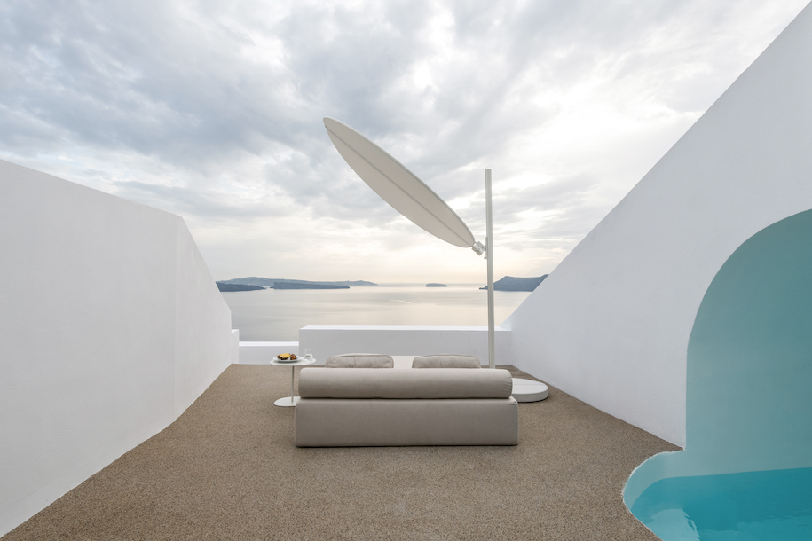 Archisearch Saint Hotel in Oia, Santorini by Kapsimalis Architects