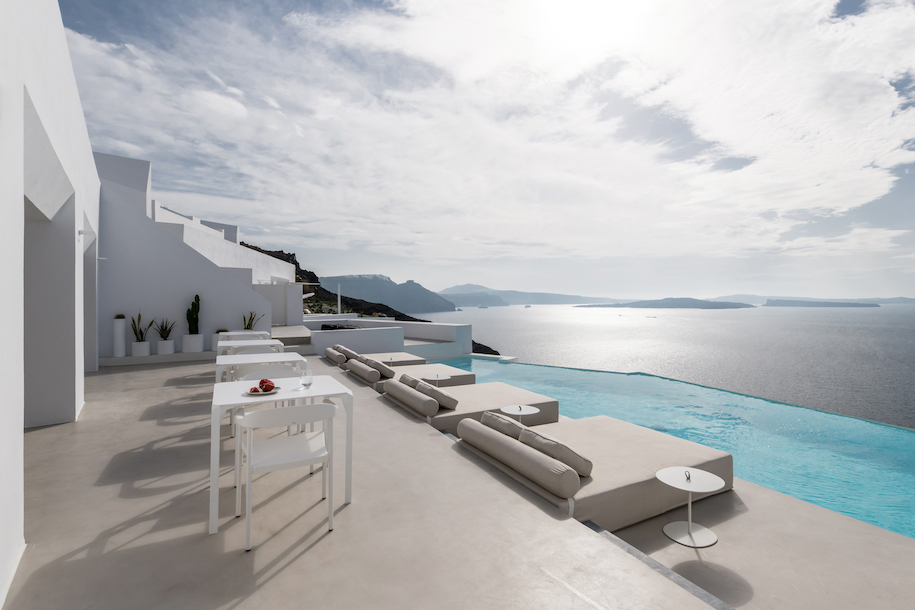 Archisearch Saint Hotel in Oia, Santorini by Kapsimalis Architects
