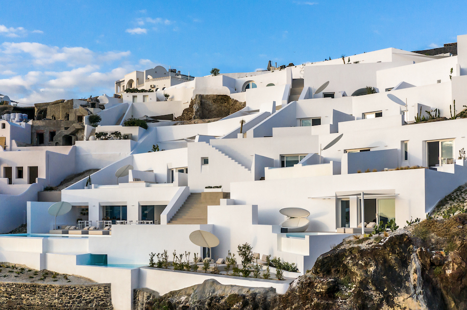 Archisearch Saint Hotel in Oia, Santorini by Kapsimalis Architects