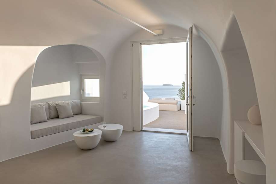 Archisearch Saint Hotel in Oia, Santorini by Kapsimalis Architects