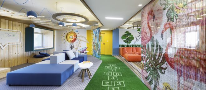 Archisearch - Break room in Beta CAE Systems | Kaput Design