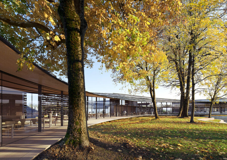 Archisearch Kengo Kuma & Associates and Mad Arkitekter in collaboration with Buro Happold Engineering won the competition to design Ibsen Library in the city of Skien, Norway