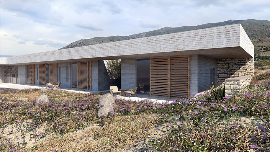 Archisearch Kéras project: a residence in Crete inspired by symbols of Minoan civilization | Tzagkarakis +Associates