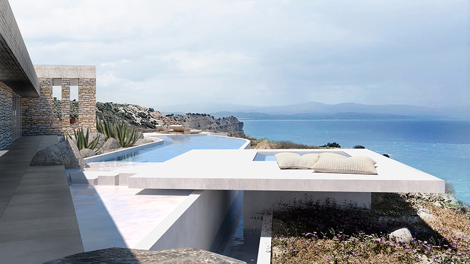 Archisearch Kéras project: a residence in Crete inspired by symbols of Minoan civilization | Tzagkarakis +Associates