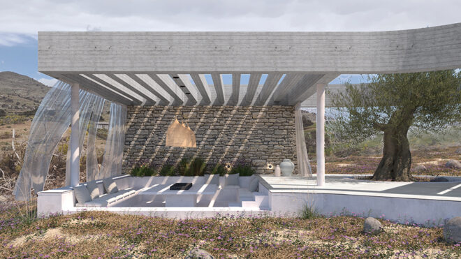 Archisearch - Kéras project: a residence in Crete inspired by symbols of Minoan civilization | Tzagkarakis +Associates