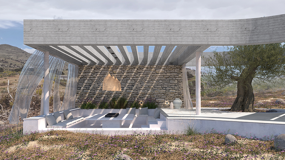 Archisearch Kéras project: a residence in Crete inspired by symbols of Minoan civilization | Tzagkarakis +Associates