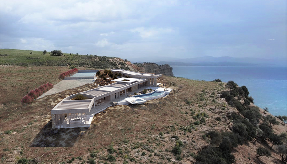 Archisearch Kéras project: a residence in Crete inspired by symbols of Minoan civilization | Tzagkarakis +Associates