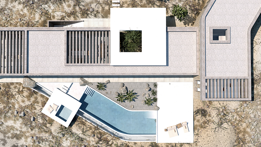 Archisearch Kéras project: a residence in Crete inspired by symbols of Minoan civilization | Tzagkarakis +Associates