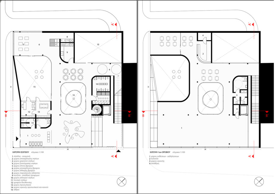 Archisearch Ourania Altouva, Giorgos Kanakis, Giorgos Lykos & Aggeliki Stamati win 5th place award in European Architectural Competition for a kindergarten with multiple purpose hall in Agios Stefanos, Attica, Greece