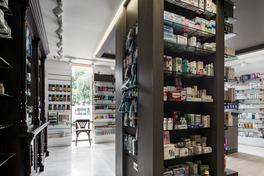 Archisearch Kipseli Architects redefine the boundaries between the present and past in BEQUEST pharmacy in Chania