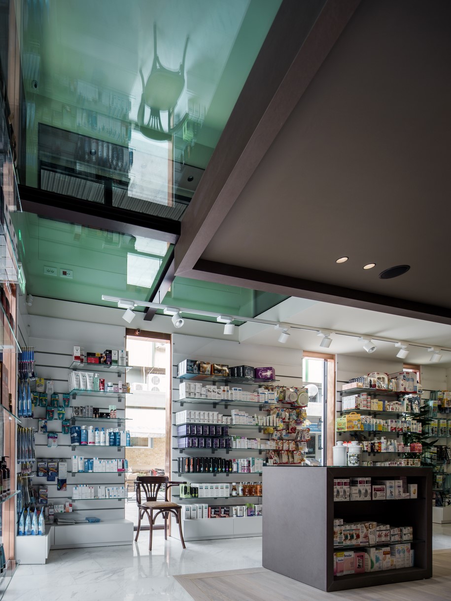 Archisearch Kipseli Architects redefine the boundaries between the present and past in BEQUEST pharmacy in Chania