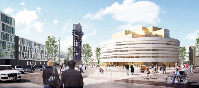 Archisearch - The Moving City of Kiruna, Sweden, is about to Get a new City Hall in 2018 by Henning Larsen Architects