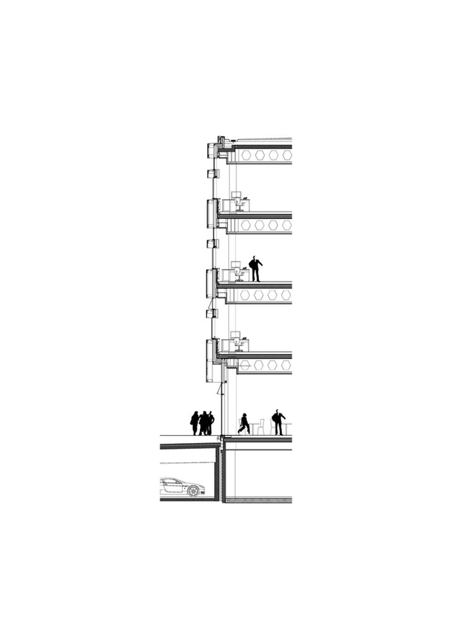 City Hall, Kiruna, Sweden, Henning Larsen Architects, Detail