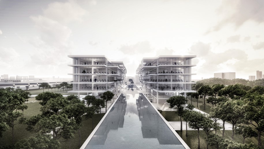Archisearch The Knowledge and Innovation Center in Tripoli Competition entry by Maroun Lahoud