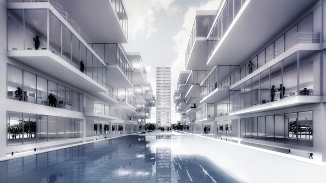 Archisearch - The Knowledge and Innovation Center in Tripoli Competition entry by Maroun Lahoud