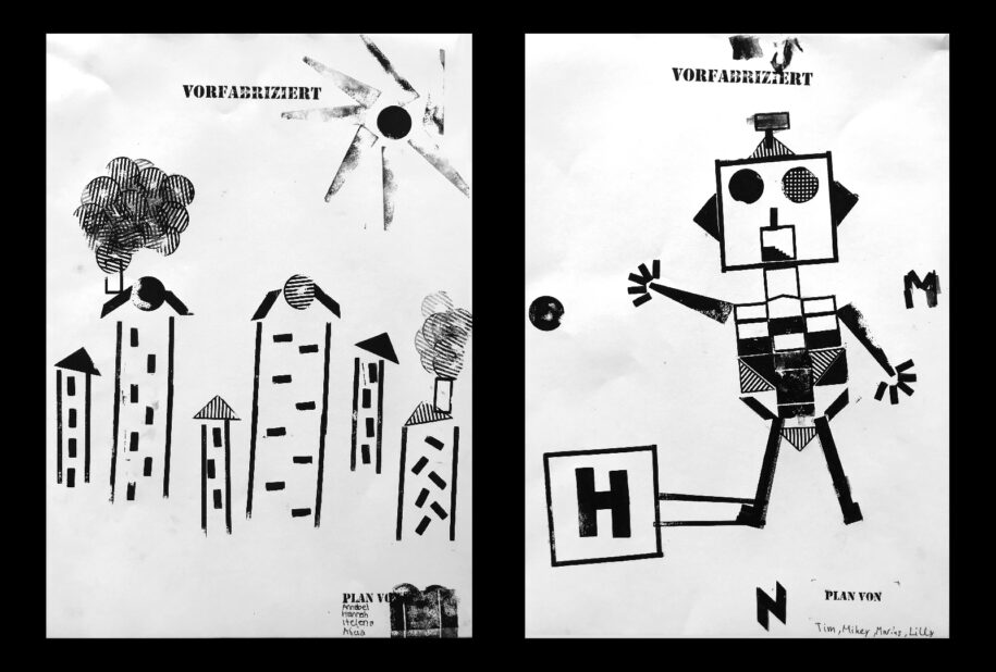 Archisearch Graphic designer & illustrator Kostis Sotirakos designed a system of wooden stamps based on Le Corbusier's Modulor metric system for an educational workshop in Pavillon Le Corbusier, Zurich, Switzerland