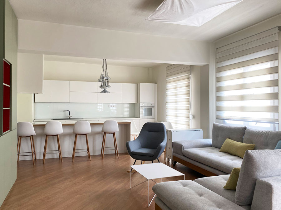 Archisearch Architect Annita Koutsonanou remodels a vacation apartment in Kozani, Greece