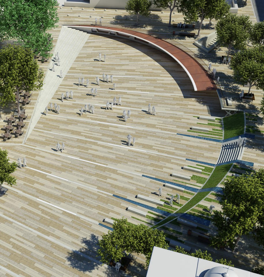 Archisearch Kozani has its Central Square Redesigned as an Urban Field