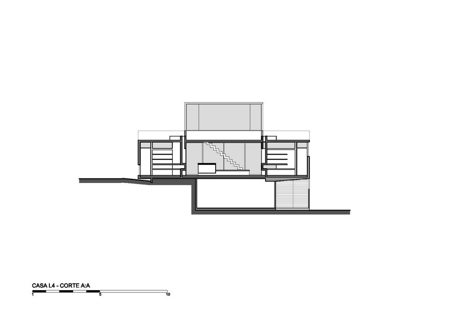 Archisearch CASA L4 is a concrete box into the woods  | Luciano Kruk