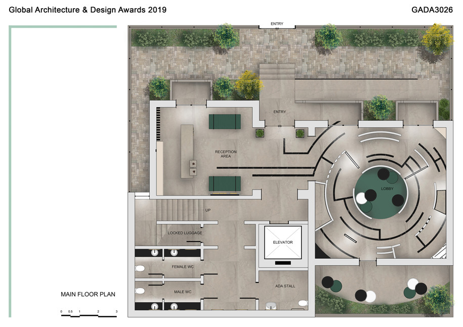 Archisearch Lab Boutique Hotel by ArchZone wins 1st prize at the international competition Global Architecture & Design Awards (GADA Awards) 2019